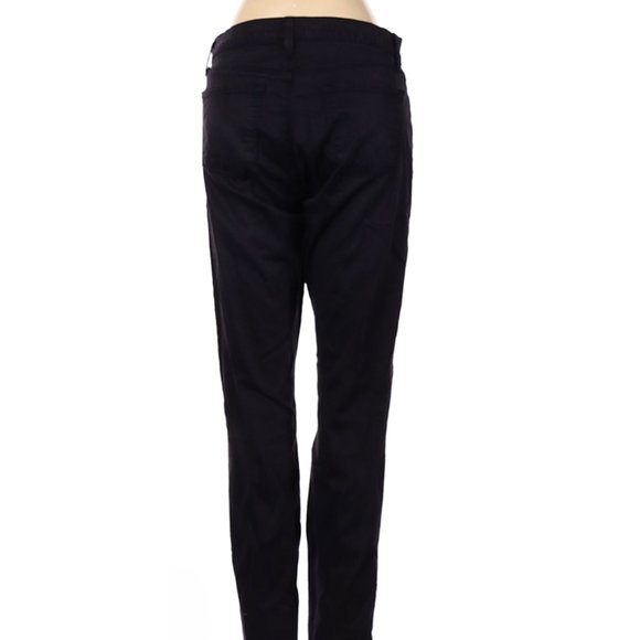 J Brand Casual Jeans Black Blue Boot Leg Low Rise Waist Sz 25 #431 - Picture 3 of 4